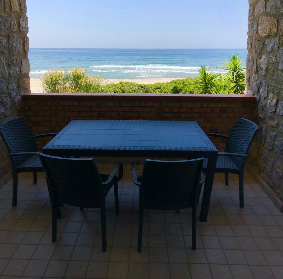 פישוטה Residence Le Palme - Appartamenti Sul Mare - Spiaggia Tra Palinuro E Caprioli מראה חיצוני תמונה